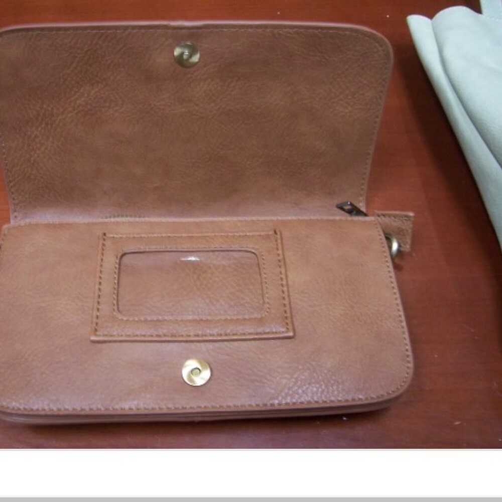 Brown JOY  Cross Body  Size 9 x 5.5